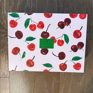 Kate Spade Cherry Pattern Nesting Box with Magnetic Closure